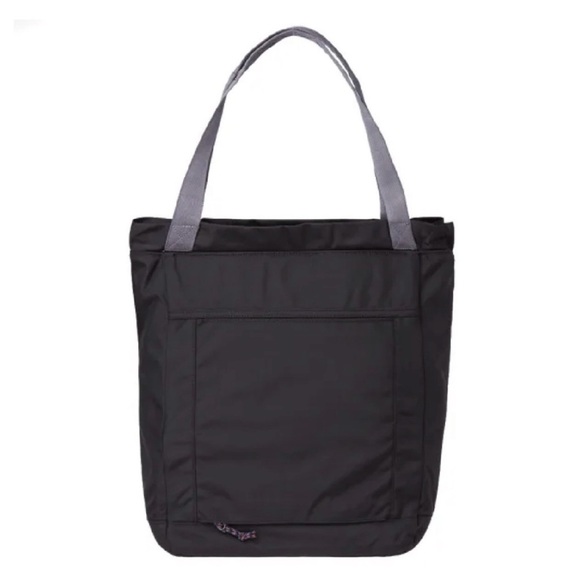 Patagonia Headway Tote Bag/ laptop work Travel Nylon black gray model #48775 - Picture 3 of 14